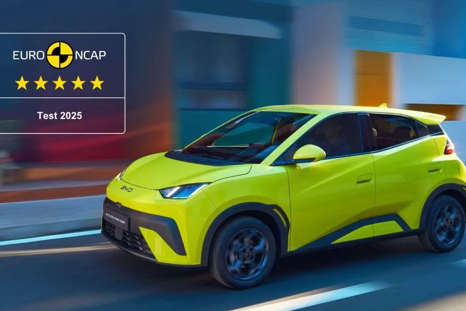 Το BYD DOLPHIN SURF απέσπασε τη μέγιστη βαθμολογία ασφάλειας των πέντε αστέρων από τον Euro NCAP! Offer